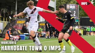 Harrogate Town 0 Imps 4 [upl. by Akayas]