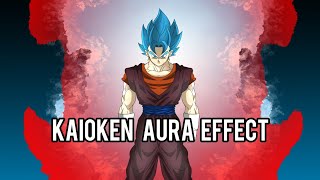 ♦️ Super saiyan blue kaioken sound effect ♦️ [upl. by Aiki]