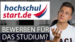 Bewerben fürs Studium  wie bewirbt man sich auf einen Studienplatz Hochschulstart [upl. by Enitsugua]