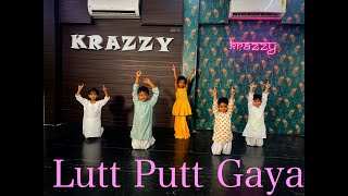 Lutt Putt Gaya ll Dance Cover ll Krazzy dance Academy ll Beginner Batch ll [upl. by Esinel726]