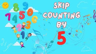 The Skip Counting by 5 Song  Silly School Songs [upl. by Ttevi723]