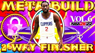 BEST 2 WAY FINISHER BUILD ON NBA 2K22 META BUILD SERIES VOL 6 [upl. by Asseniv]