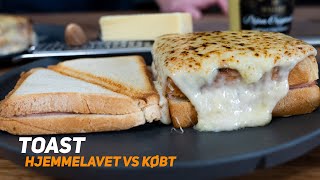 BILLIG TOAST VS GOURMET TOAST Croque Monsieur  GastroFun [upl. by Hajile]