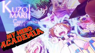 Drawing Izuku Toga Uraraka and Mei  My Hero Academia  Speedpaint [upl. by Vipul186]