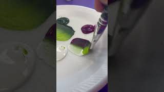 Paint multi color leafs how to [upl. by Rianon]