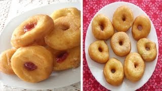 Mini Donutsdoughnuts Jam filled Nigerian Small Chops 4 [upl. by Htomit600]