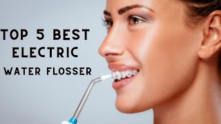 Top 5 Best Electric Water Flosser  Water picks For Teeth Cleaning  on amazon Review in USA 2023 [upl. by Namlaz]