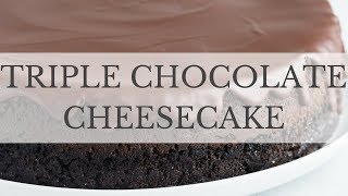 Chocolate Cheesecake Recipe [upl. by Ssegrub470]