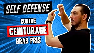 Comment se défendre contre un ceinturage avec une bise de cheval Self defense  Combat de rue [upl. by Savadove175]