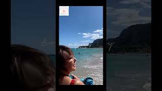 Mondello Beach ⛱️ Palermo ytshorts yt ytshortsvideo [upl. by Alius]