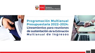 Programación Multianual Presupuestaria 20222024 [upl. by Catt992]