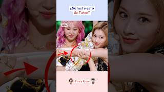 ¿Notaste esto de Twice kpop shorts [upl. by Eelak]