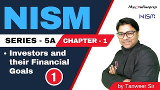 NISM Series VA  Chapter  1  Investors and their Financial Goals  Investment Landscape  Video 1 [upl. by Eissirk]