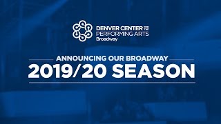 DCPA 201920 Broadway Season Announcement [upl. by Troyes]