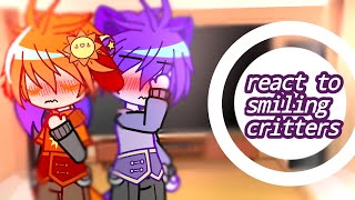 ll react to smiling critters llsmilingcritters llMyship🌸lltiktokvideo llwatchingvideo [upl. by Genet]