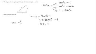 Q5 Paper1 2012 SQA Higher Mathematics Past Paper [upl. by Avelin]