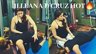 Ileana dcruz  ileana dcruz hot workout with yasmin karachiwala  taken from  ileana instagram [upl. by Oigimer470]