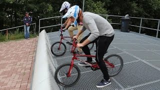 99 BMX Race met Straffen OPDRACHT [upl. by Naamann120]