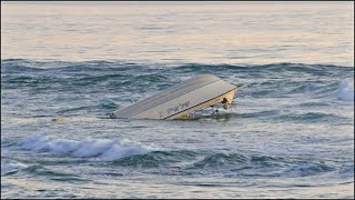 The Noosa Bar Crossing Saturday morning July 27 2019 [upl. by Ellitnahc587]