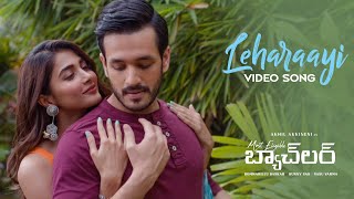 Leharaayi Video Song  Most Eligible Bachelor Akhil Akkineni Pooja Hegde Gopi Sundar Sid Sriram [upl. by Drescher314]