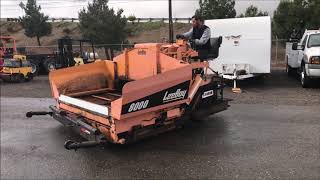 LeeBoy L8000T Paver [upl. by Lamont]