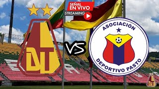 TOLIMA VS PASTO  EN VIVO  LIGA BETPLAY 2024II  HOY JULIO 23 DE 2024 [upl. by Allets885]