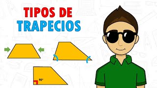 TIPOS DE TRAPECIOS Super fácil  CLASIFICACIÓN DE LOS TRAPECIOS Para principiantes [upl. by Gilder984]