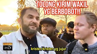 BARU MAKIN NGACO AJA  ‪MrAdnanRashid‬ Vs Christian Speakers corner Hyde Park [upl. by Brita]