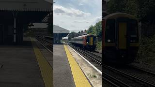 158 881 departing ST Denys on a service to romsey [upl. by Airehc]