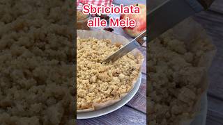 Torta sbriciolata crumble alle mele food dessert recipe ricetta delicious wow cake [upl. by Onileva705]