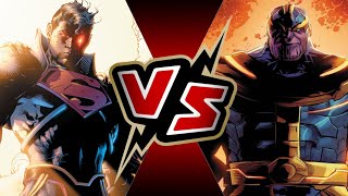 Thanos VS Superboy Prime  BATTLE ARENA [upl. by Boesch]