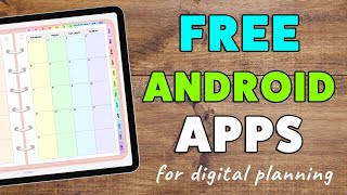 Best FREE Digital Planning Apps for Android in 2021 [upl. by Schurman]