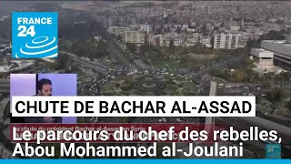 Syrie  le parcours du chef des rebelles de Hayat Tahrir alCham Abou Mohammed alJoulani [upl. by Mahala]