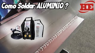 Como Soldar ALUMINIO con inversor Sweiss Sky Max 1550 [upl. by Alexandra]