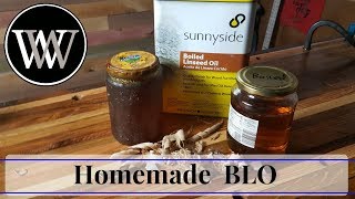 How to Make Boiled Linseed Oil I Making Homemade Woodworking BLO Finish [upl. by Haliak906]