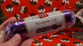 Favorina Marzipan Log Rum amp Raisin  Random Reviews [upl. by Sollows]