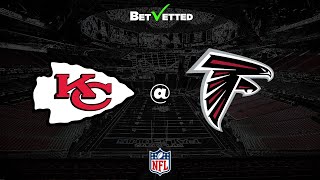 NFL Sunday Night Football Best Bets  Chiefs  Falcons September 22 2024 [upl. by Ahsyak]