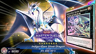 NEW BLUEEYES XYZ IS HERE NEW BLUEEYES SUPPORT CAN NEGATE EVERYTHING  IndigoEyes Silver Dragon [upl. by Kcinnay]