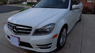 2014 MercedesBenz C250  Full Take Review [upl. by Auehsoj9]