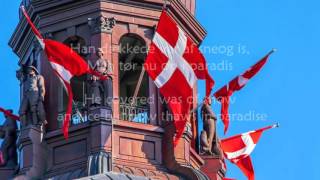 Denmark Tjing Tjang Tjing Lutilej with lyrics  translation [upl. by Melisandra]