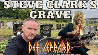 Steve Clarks Grave  Famous Graves [upl. by Olag10]