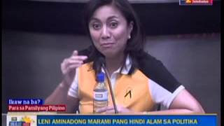 Robredo Im new to politics but not to public service [upl. by Perl]