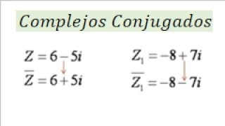 Suma de números complejos conjugados [upl. by Grizelda]