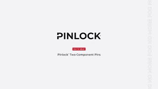 How to adjust the Pinlock® Two Component Pins [upl. by Arodasi]