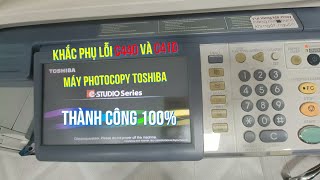 SỬA LỖI C440 VÀ C410 MÁY TOSHIBA THÀNH CÔNG 100 [upl. by Singhal]