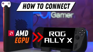 install 7840 drivers on rog ally connect amd egpu [upl. by Donohue]