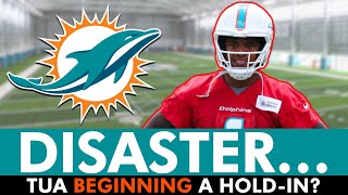 Tua Tagovailoa OFFICIALLY HoldingIn Miami Dolphins Training Camp News amp Highlights [upl. by Spike380]