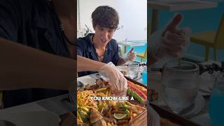 🇵🇭 Trying Boodle fight for the FIRST TIME in Boracay philippines travel [upl. by Oribella]