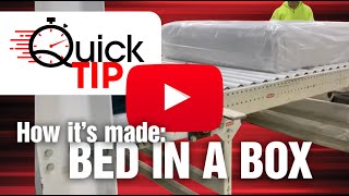 How its made Bed in a Box Mattress [upl. by Clary]