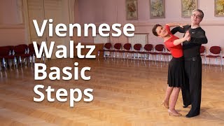 Viennese Waltz Basic Steps  Dance Routine and Figures [upl. by Odiug883]